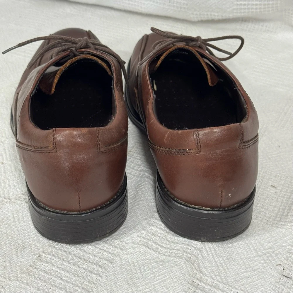Bill Blass Oxfords Loafers Men's Brown‎ Leather Dress Shoes Size 10